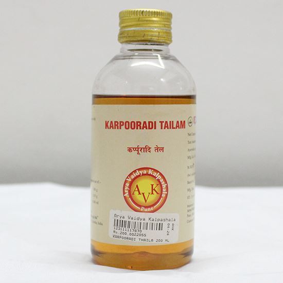 Karpooradi Thailam Ayurvedic oil